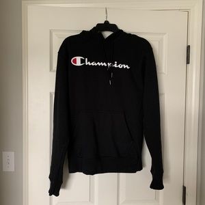 Champion Powerblend Script Hoodie